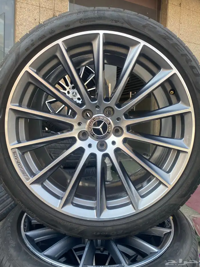 جنوط وكفرات مرسيدس الجوهره اصلي مقاس 20 0