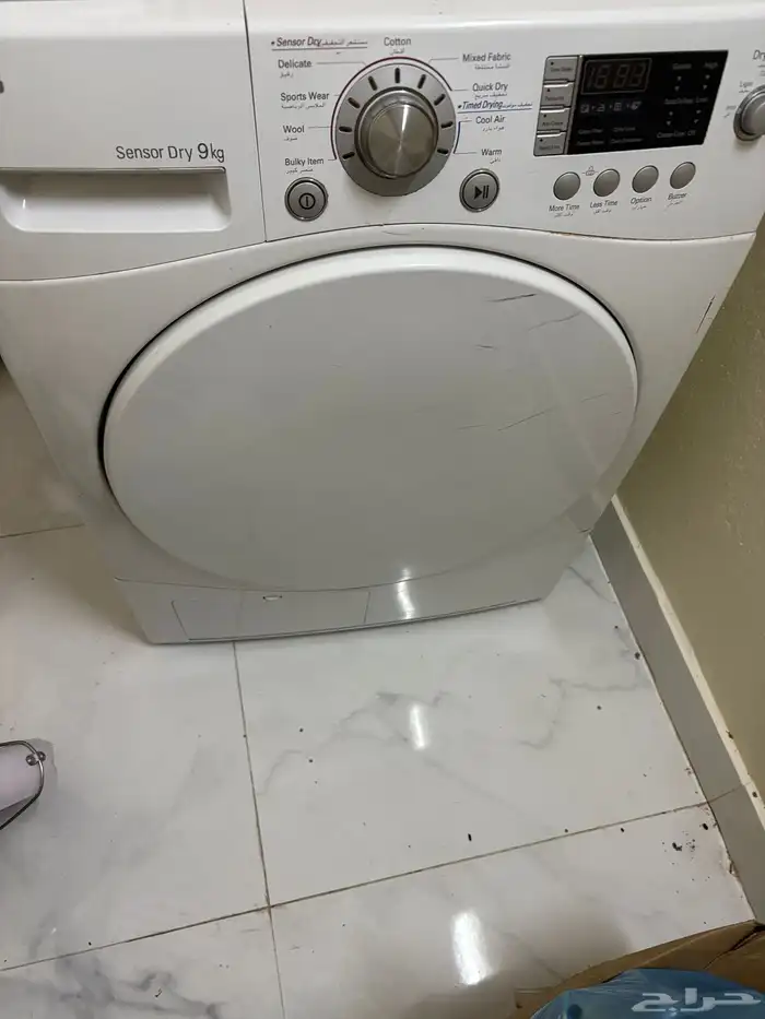 للبيع نشافة LG ملابس تصلح قطع غيار السعر 500 1