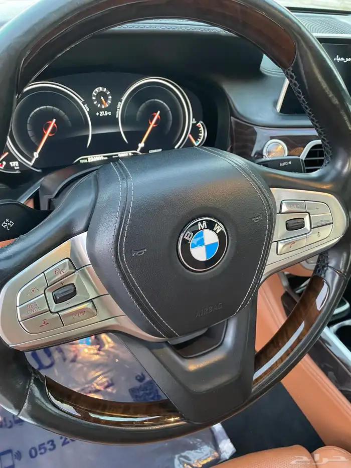 بي ام دبليو2017 فل كامل اعلى مواصفات740الموقع بريده 59