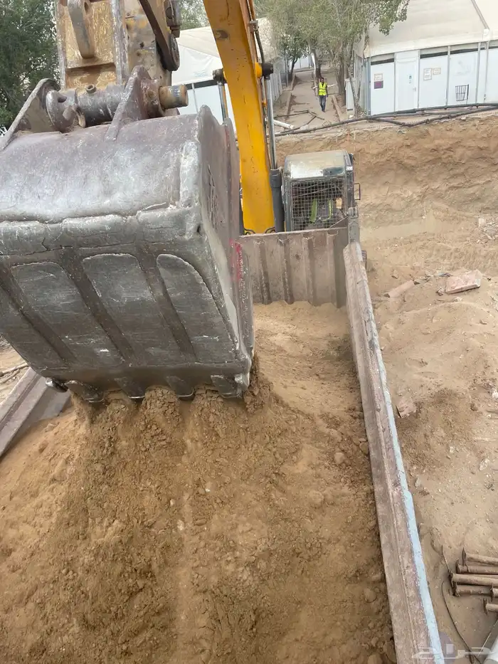 قلاب شيول ترله للايجار. ترحيل حجر ترحيل مخلافات وترديد دقا 2