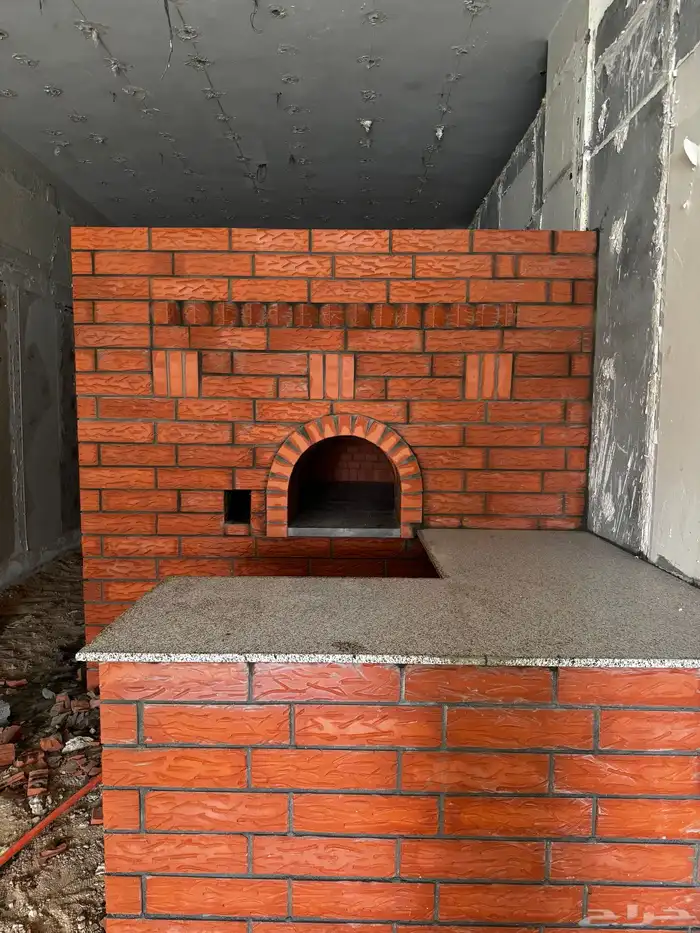 فرن نابولي حجر فرن طوب حراري فرن بيتزا طائرته عيش مخبز حجر 1