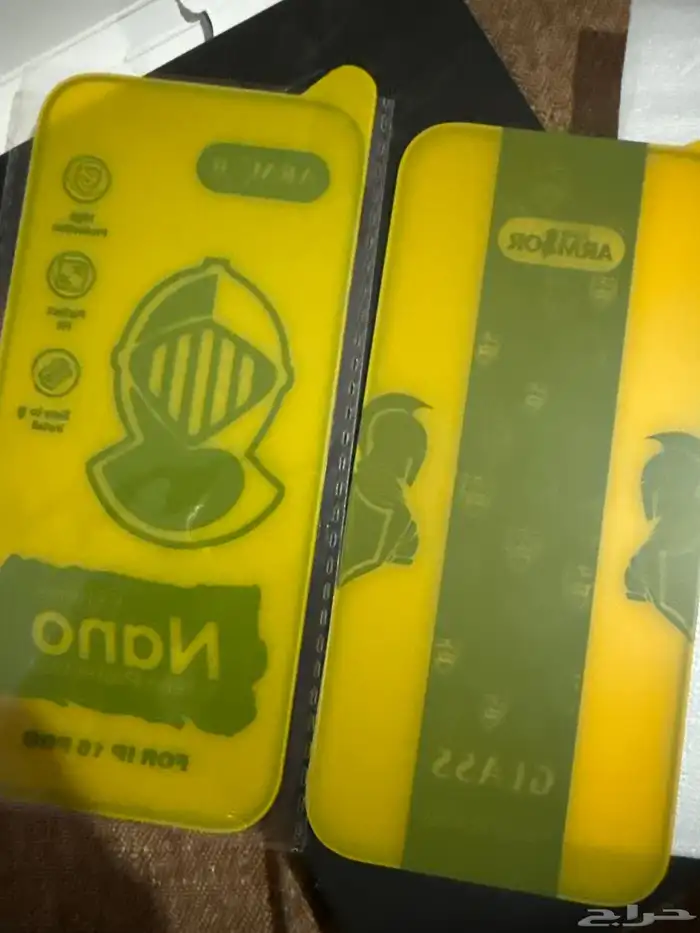 بيع حماية نونو سراميك ايفون 16 برو وحماية عادية 3