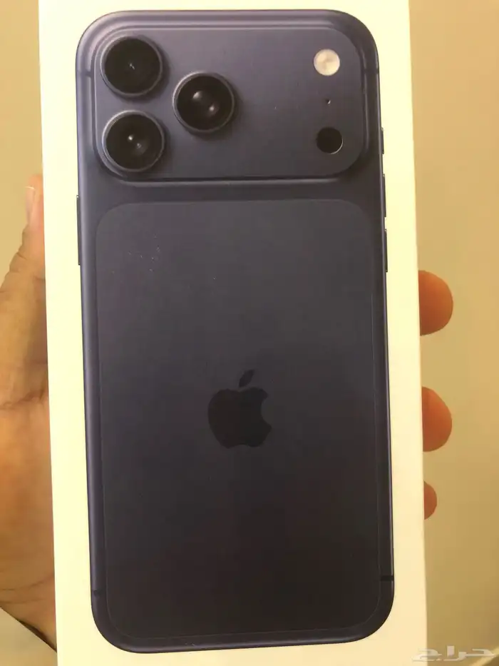 جوال ايفون 17برو ماكس 256 اللون قحلي جديد من موبايلي 0