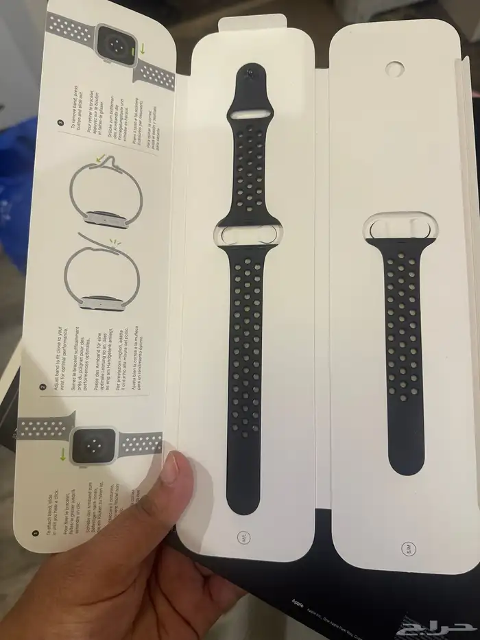 سوار ساعه ابل اصلي nike 2
