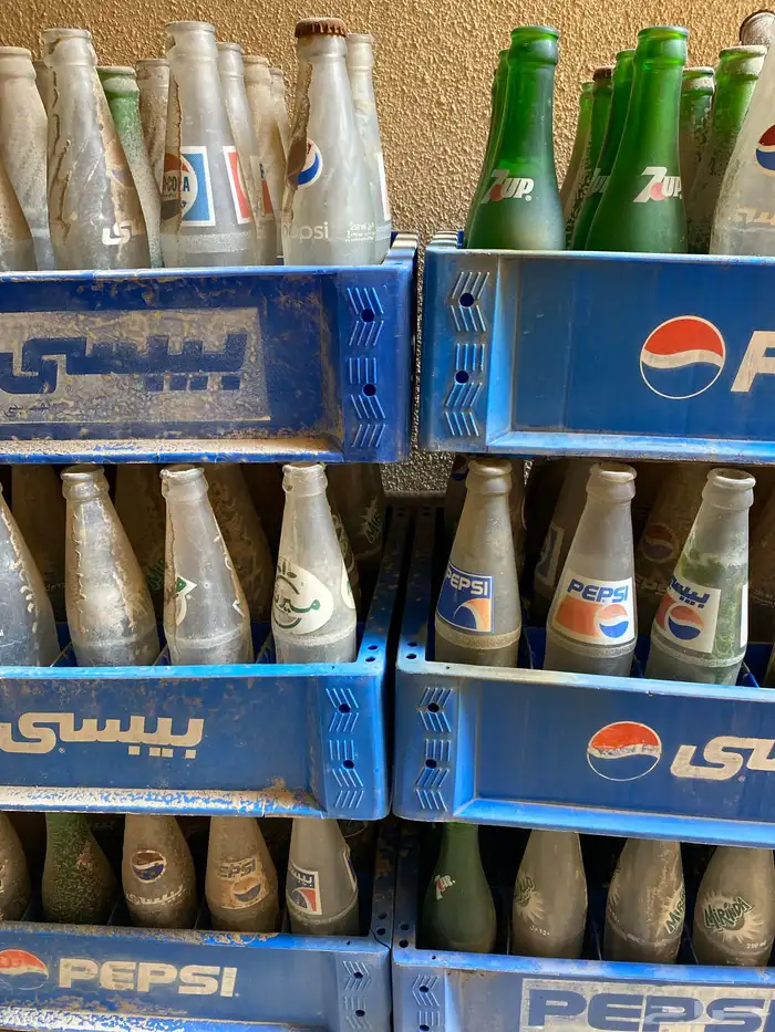 ست صناديق بيبسي قديمه 2