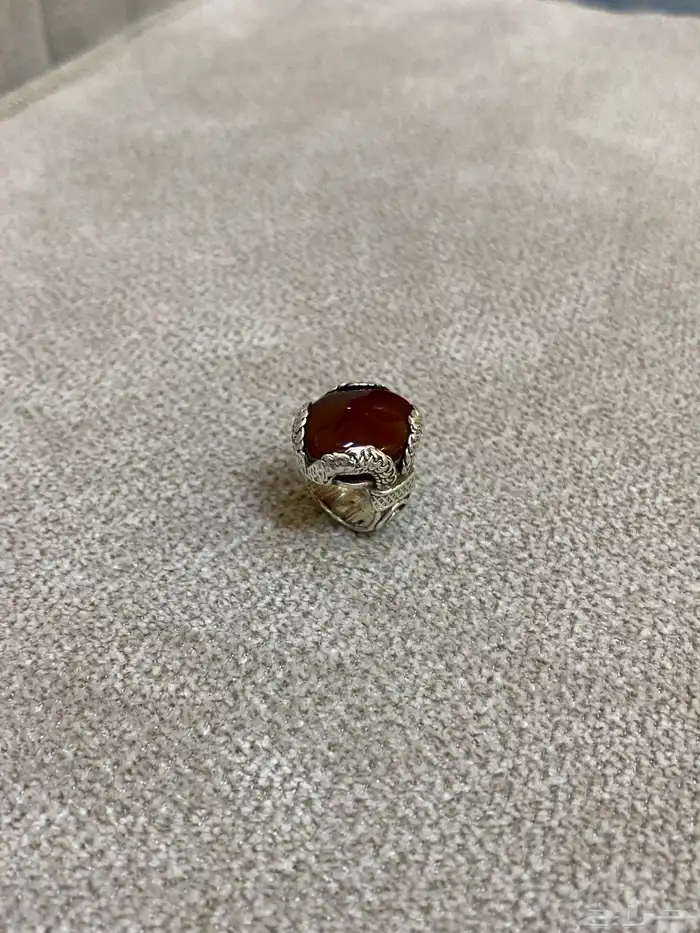 خاتم فضة للبيع مشروط من جميع الكسور 5