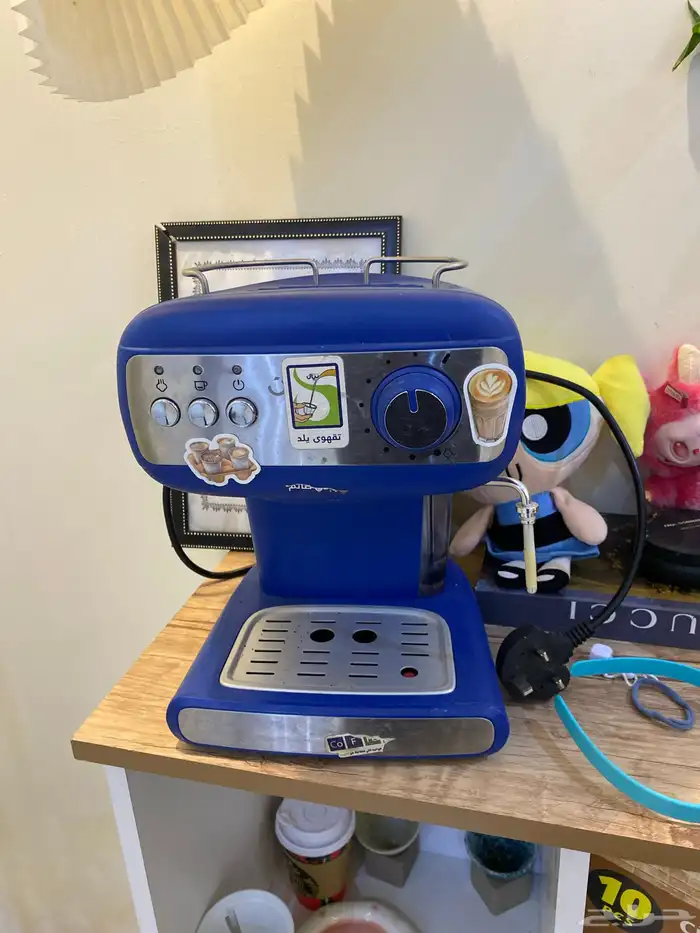 مكينه قهوه شبه جديده 0