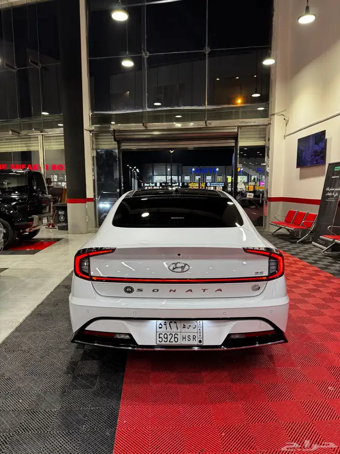 هيونداي سوناتا 2020 فئة ميد (Mid Option)   نظيفة جد ا 4