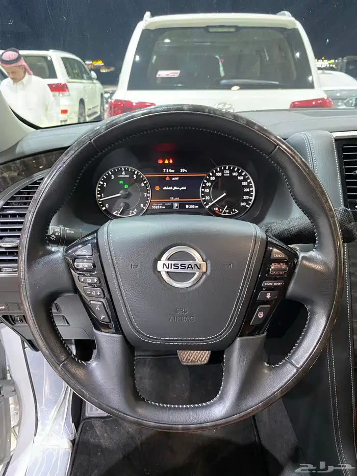 للبيع نيسان باترول 2021 بلاتينيوم فل كامل سعودي عداد 55 الف 17