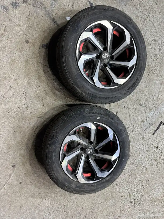 جنوط مقاس 14 تركب لكيا بيقاس او اكسنت هونداي 2