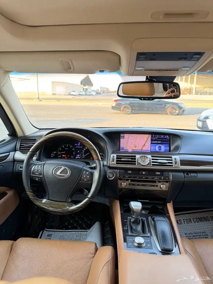 للبيع لكزس2013 - LS460- شورت بحالة الوكاله 7