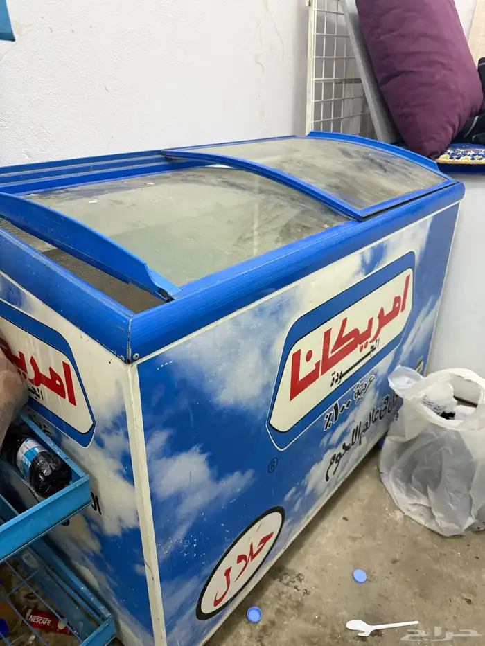 رفوف وثلاجه وادوات بقاله للبيع 5