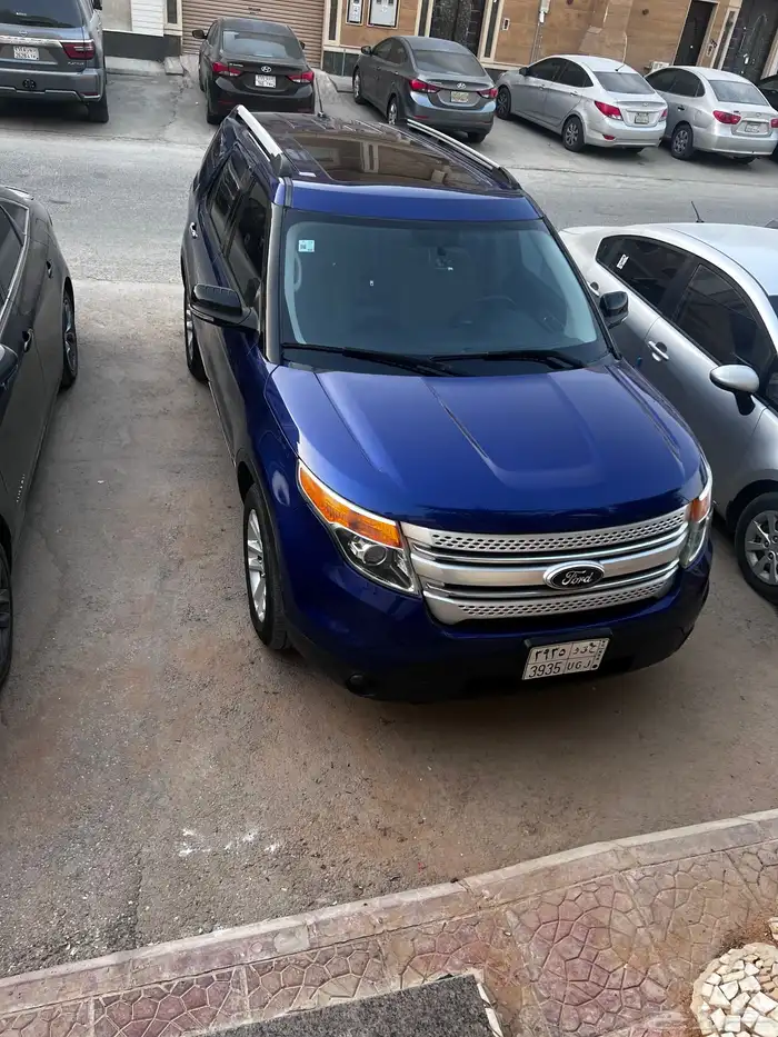 اكسبلور 2015 مالك واحد توكيلات الجزيره XLT نص فل 0