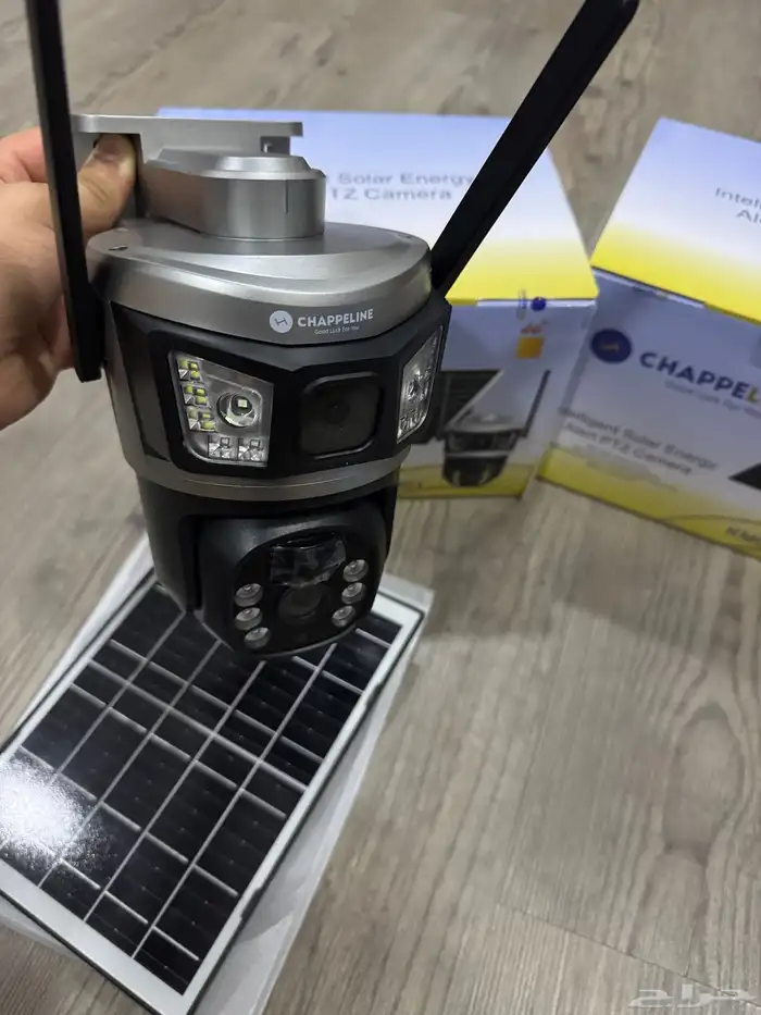 كاميرا طاقة شمسية الدفع عند الاستلام وضمان سنه وفترة تجربة 2