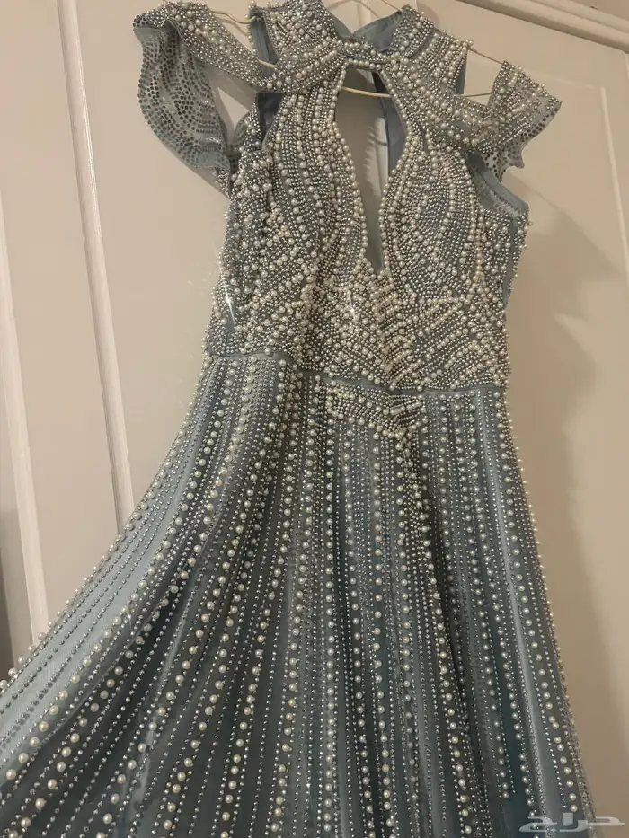 فستان زواج لبسه وحده بدون عيوب اخذته ب 1000 ابيه ب 500 4