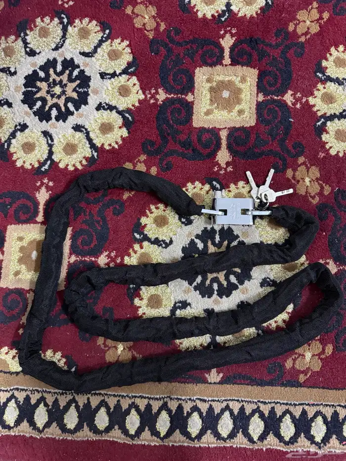 سلسلة حديد الطول 2 متر مع قفل قوي 2