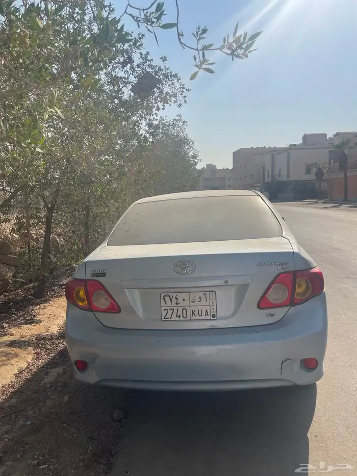 كورلا للبيع 2010 استماره جديده فحص منتهي يبي لها توضيب مكينه 4