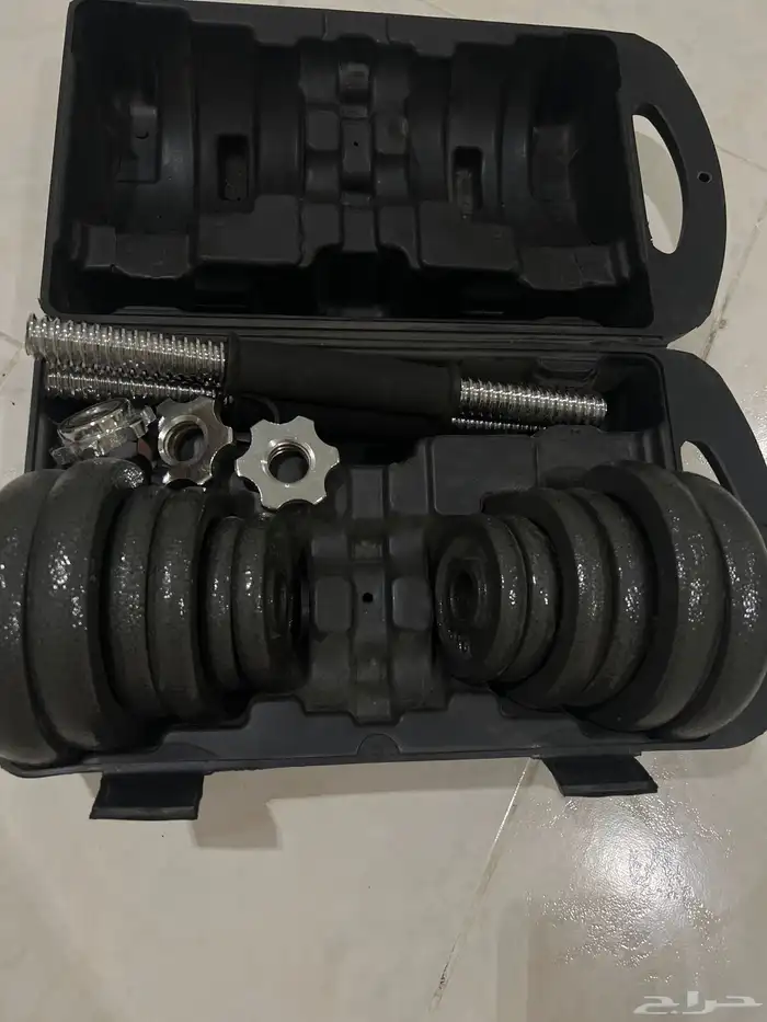 طقم دمبل ادوات رياضيه اثقال للبيع 1