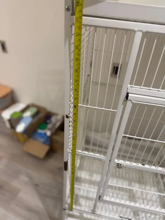 قفص كبير للطيور   نظيف وبحالة جيدة 4