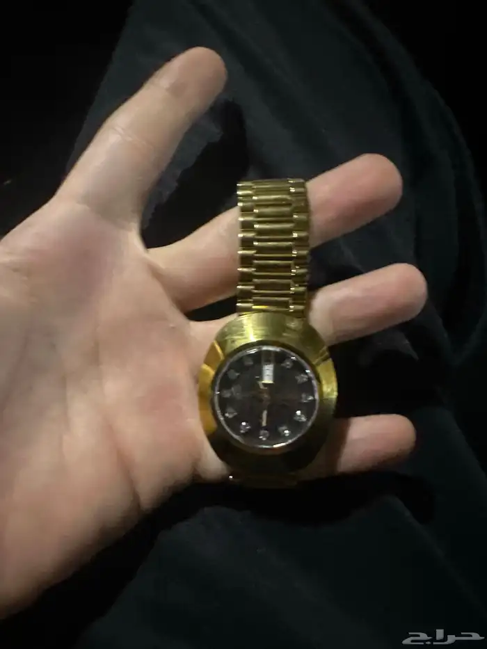 ساعه رادو دايستار رجالي عام 1962 مقاوم خدش سويسري 0