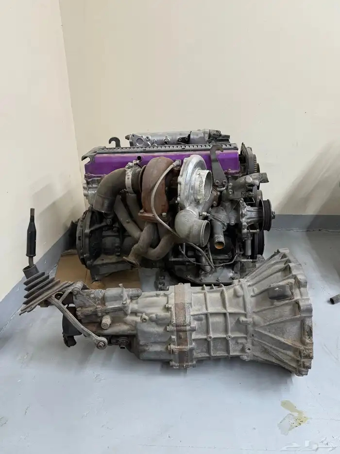 للبيع مشروع كامل 1JZ مسنقل مع قير 4