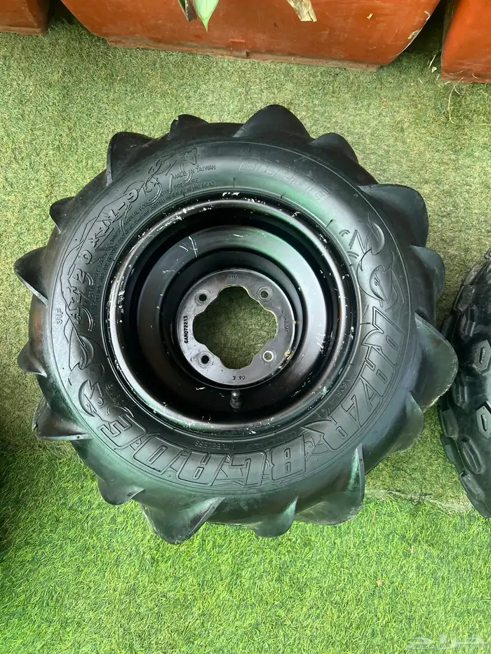 جنط دباب مع كفرات ياماها 4