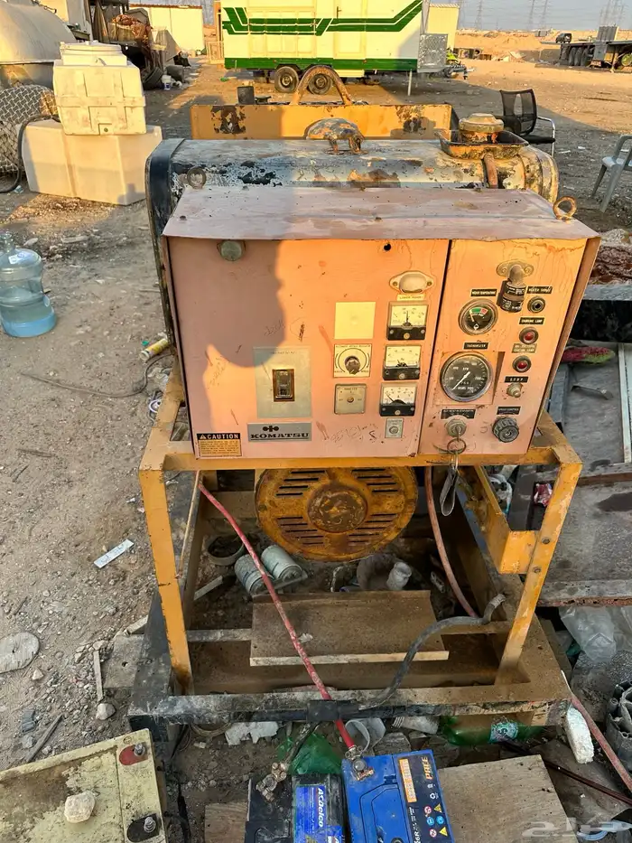 مكينه مولد كهرب كوماتسو 50 كيلو 4 سلندر 2