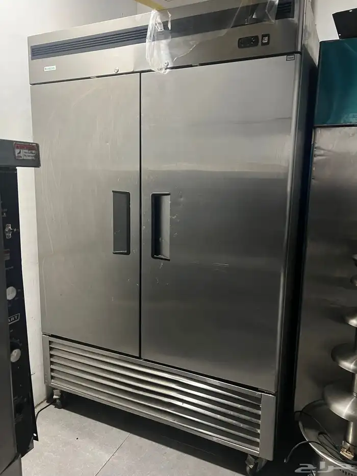 ثلاجة استيل بابين - عجانه كبيره - فرن امريكي هوائي 1