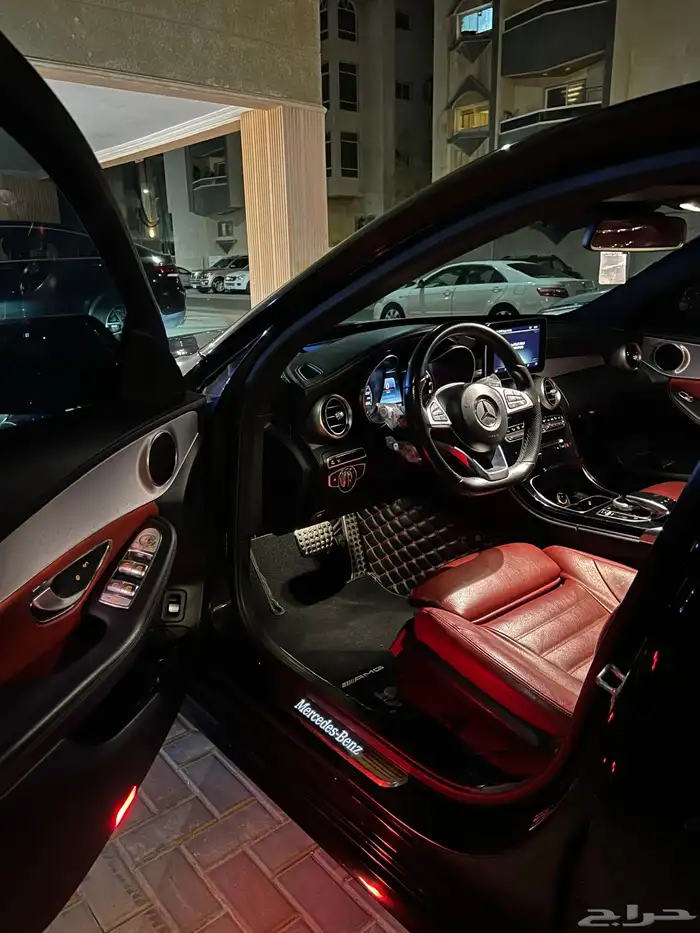 مرسيدس c200 ممشى قليل 17