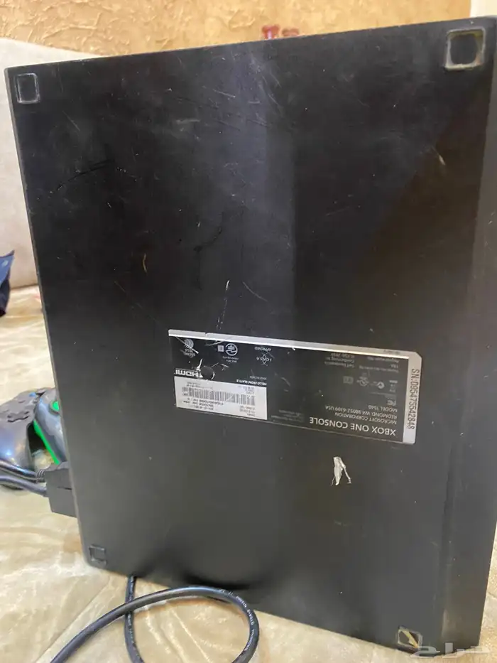 Xbox إ الجهاز نظيف لا يشكو من أي شيء ما قد فك مع 1