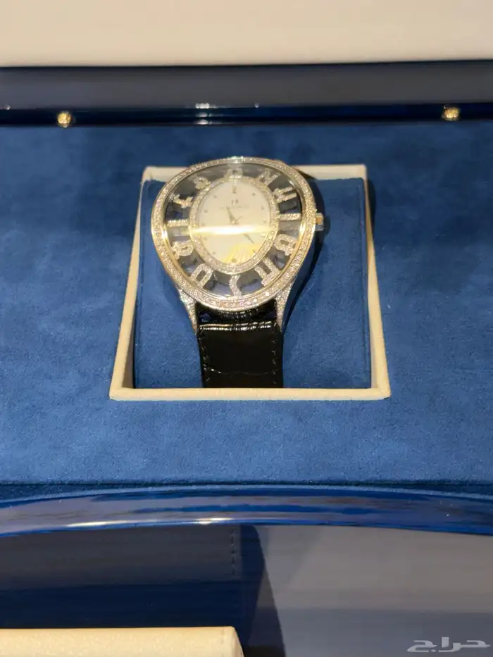 ساعة جديده الماس نسائية ماركة فرانك روشا K0813S2 3