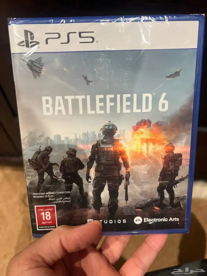 شريط باتلفيلد 6 ps5 0