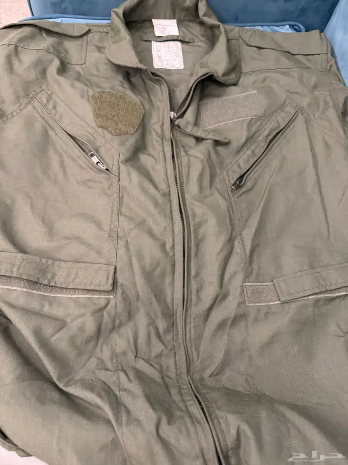 بدلة طيران زيتي قطعة واحدة 3