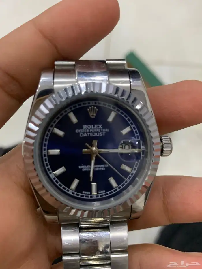 ساعة رولكس للبيع زي ماهي موضحه قدامكم 4