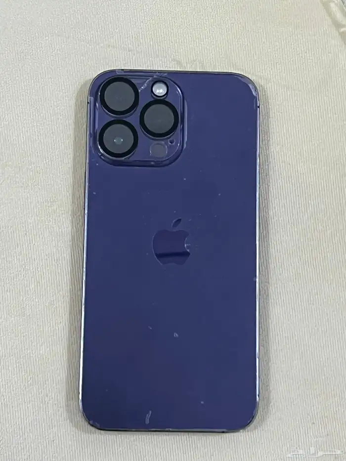 آيفون 14 برو ماكس 128 قيقا اللون بنفسجي نظييف 1