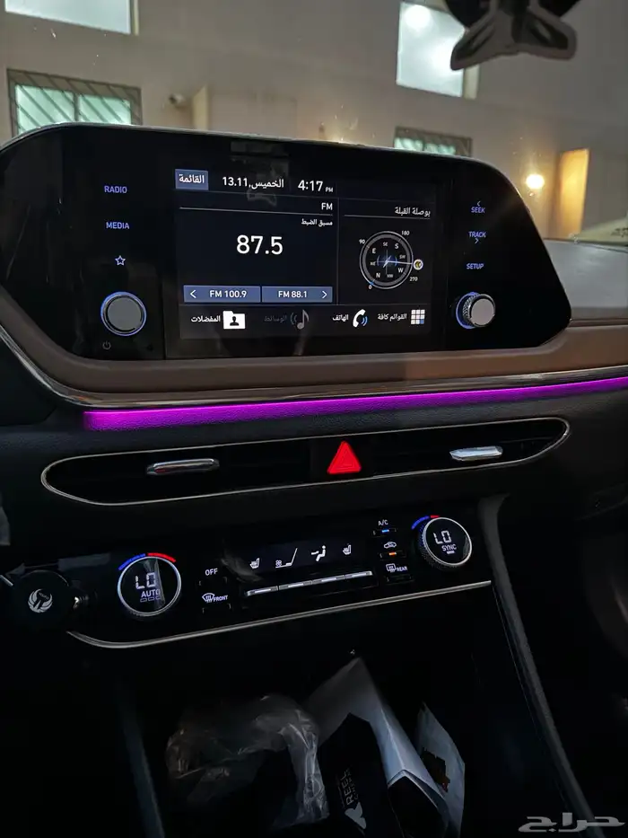 هيونداي سوناتا 2020 فئة ميد (Mid Option)   نظيفة جد ا 16