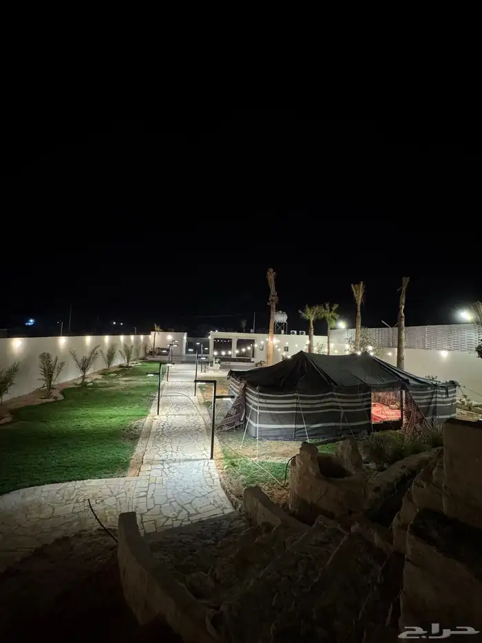 مخيم وشاليه قمراي للتاجير اليومي 23