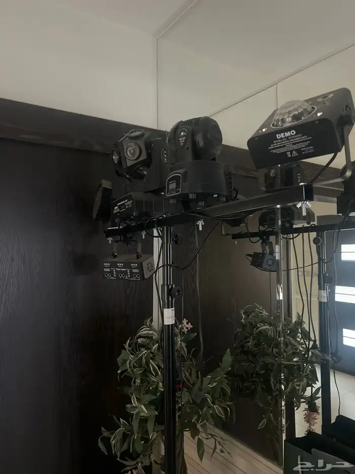 لمبات. ليزا حفلات وجديده 7 قطع مع عصاء و2 مسطره 0