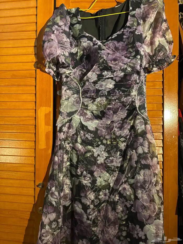 فستان ناعم حلو مشجر 1