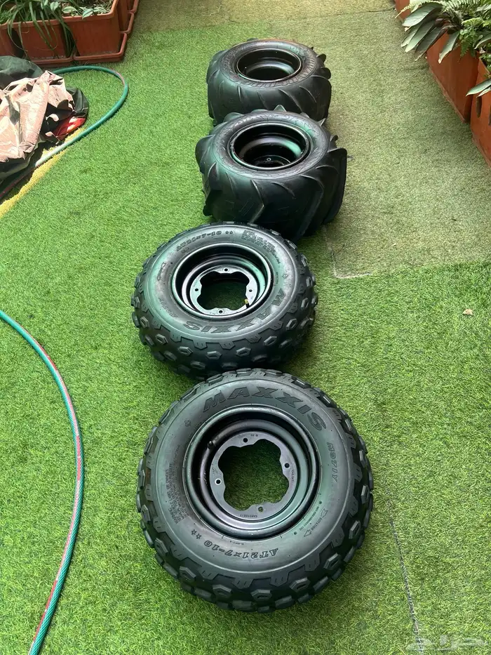 جنط دباب مع كفرات ياماها 10