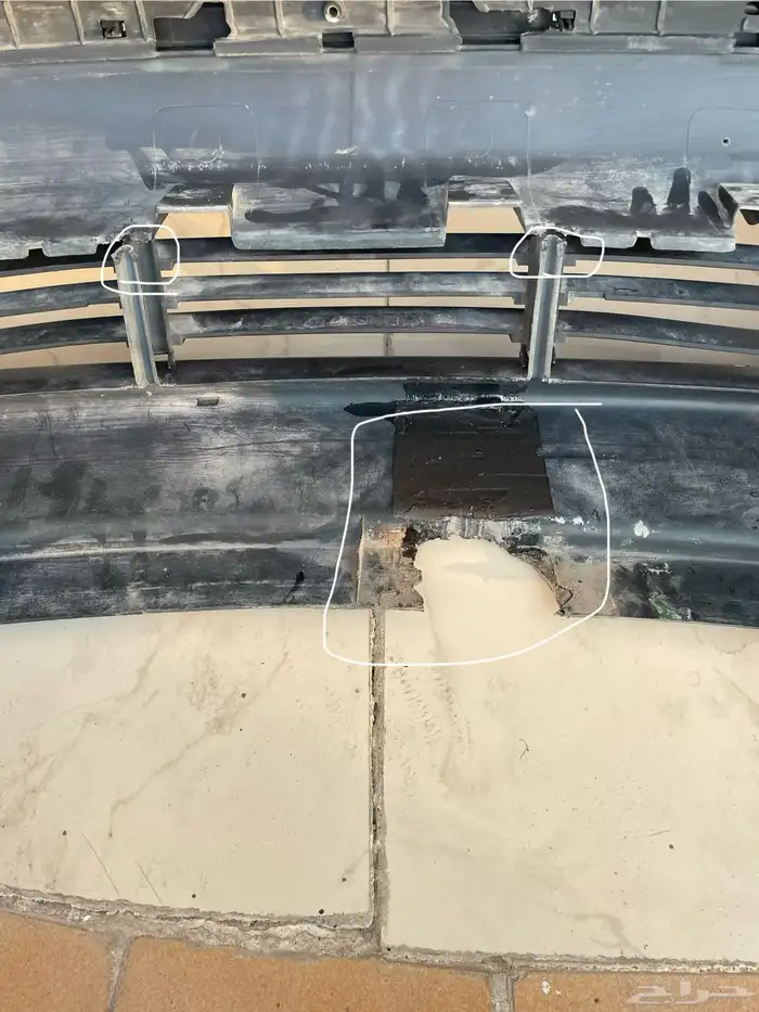 صدام امامي بي ام دبليو e38 اصلي 13