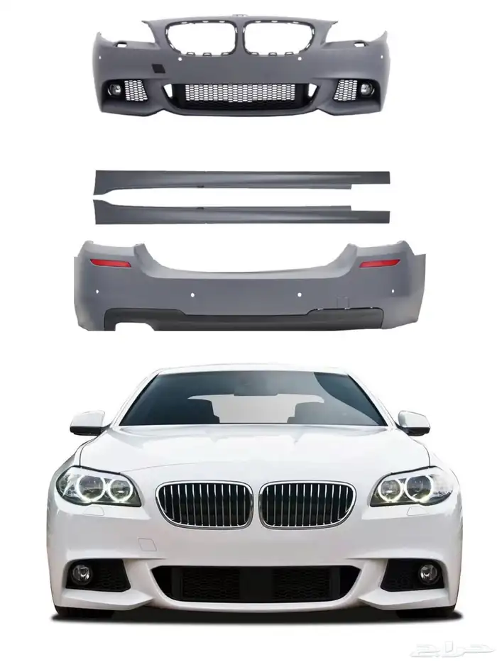 كت بي ام BMW F10 M5 m tech طارة M شمعات LED FULL 7