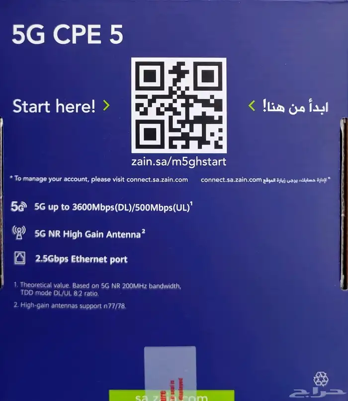 راوترات جديدة مستخدم مشغل كل شرائحوعروض شرائح بيانات STCزين 1