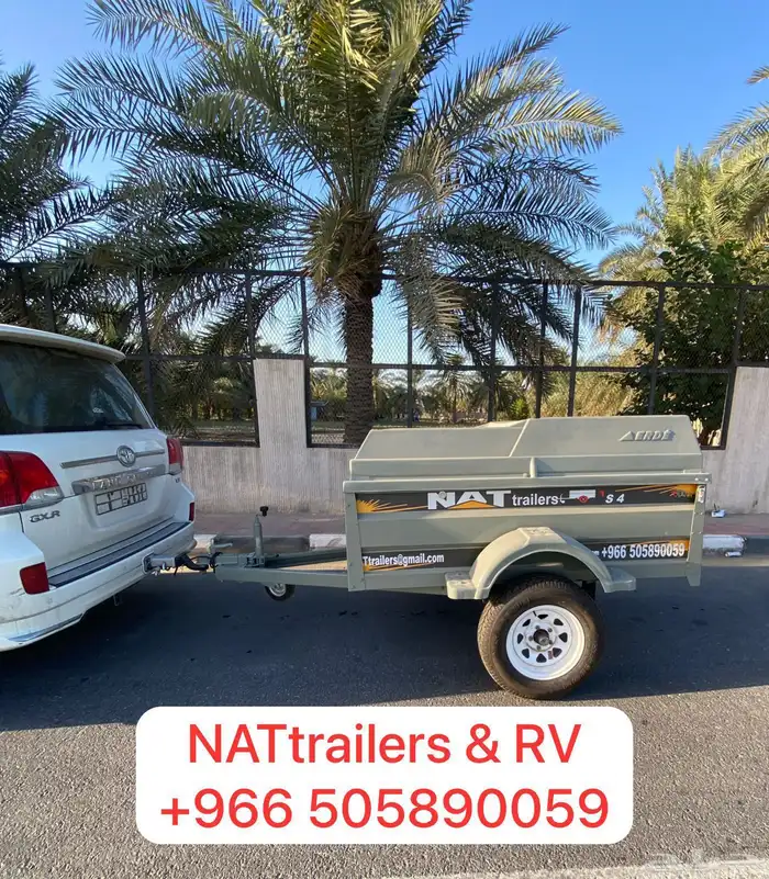 قلص فايبر مقطورة فايبر جلاس كامبر فيبرجلاس 1