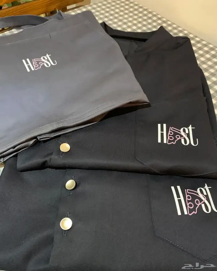 تطريز مريلة طبخ باجود الاقمشة 8