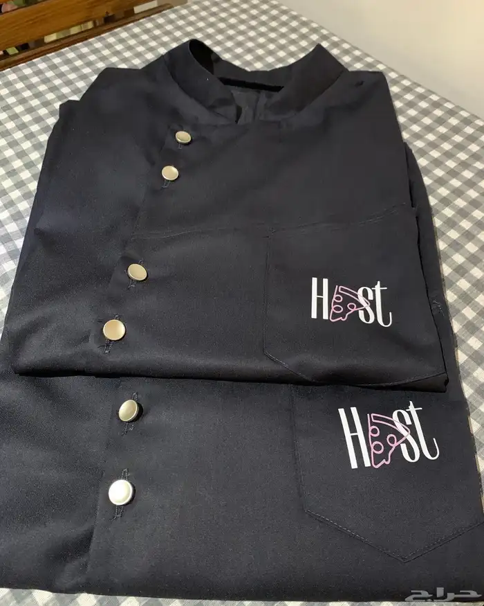 تطريز مريلة طبخ باجود الاقمشة 7