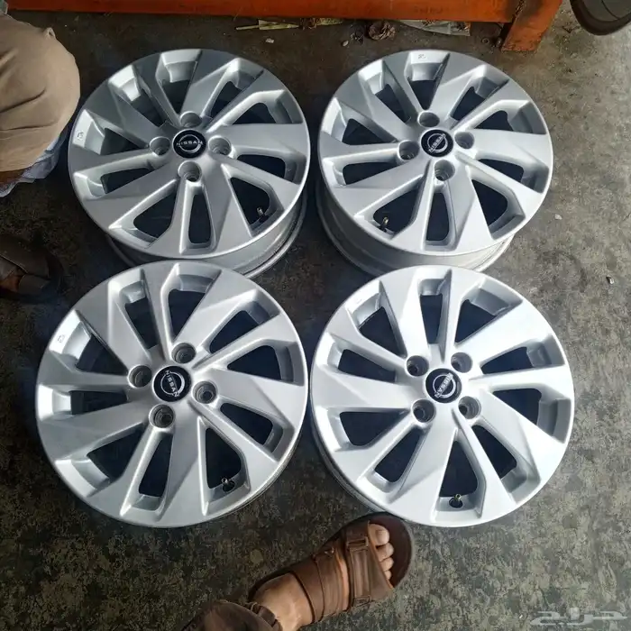 جنوط نيسان صني 2025مقاس 15اصلي وكاله شد بلد... 10