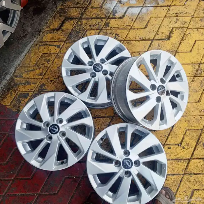 جنوط نيسان صني 2025مقاس 15اصلي وكاله شد بلد... 8