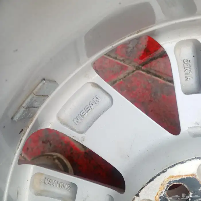 جنوط نيسان صني 2025مقاس 15اصلي وكاله شد بلد... 5