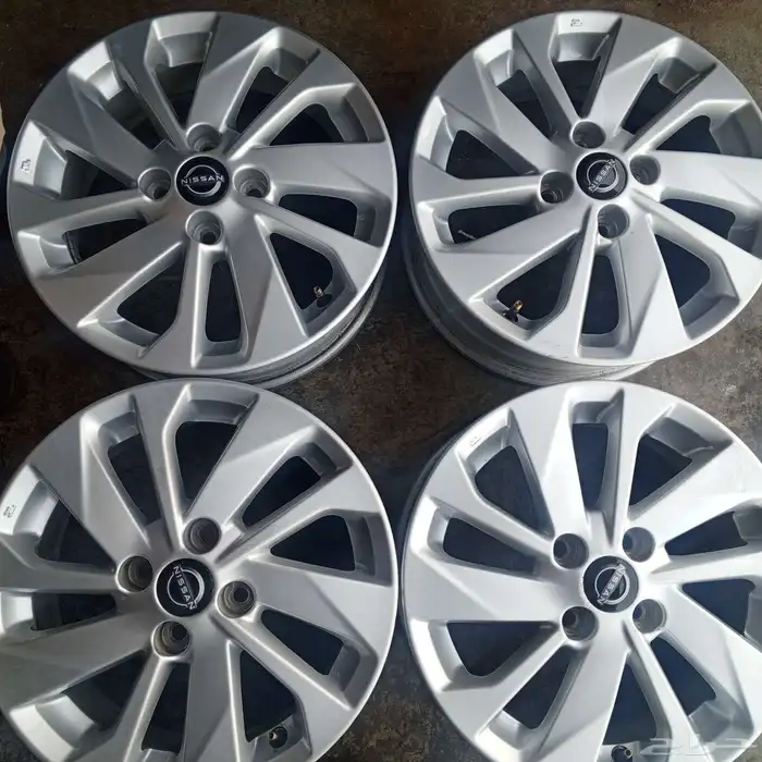 جنوط نيسان صني 2025مقاس 15اصلي وكاله شد بلد... 4